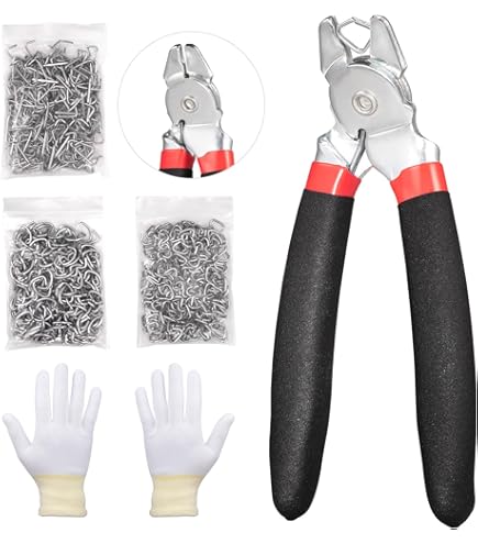 Hog Ring And Pliers Kit DEWALT P7DW Hog Ring Pliers Kit