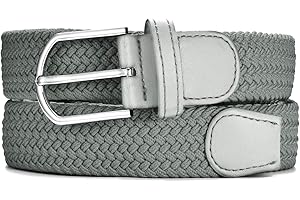 MASADA Cintura in tessuto - cintura elastica stretch per uomo e donna larga 3,2 cm lunga 90-120 cm