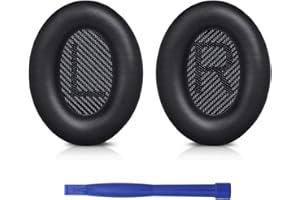 ANJAMI Bose QC35 Replacement Earpads for bose headphones replacement earpads - bose Professional 1 : 1 original fit earpads - Soft Protein Leather Compatible Models for Bose QC35 QC25 QC15
