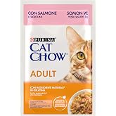 Cat Chow Yetişkin Kediler i&ccedil;in Somonlu Sebzeli Yaş Mama 85gr x 26 Adet