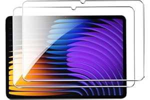 Heioloo 2 Piezas Cristal Templado para Xiaomi Pad 7/ Pad 7 pro 11.2" 2024 Protector de Pantalla Vidrio Templado, Sin Burbujas, Dureza 9H, Resistente a Arañazos