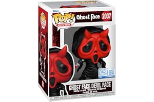 Funko POP! Vinyl: Ghost Face – Devil Mask – Metallic – Amazon Exklusiv – Vinyl samlarfigur – presentidé – officiella varor