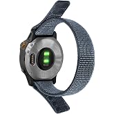 Garmin fenix 8-47 mm, AMOLED Kordon Hasır Kumaş UltraFit Nylon Yedek Kayış Yeşil -parent