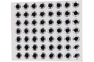 Broadroot 100 x Fischaugen, 3D-Kunstköder, zum Fliegenbinden, 7 mm