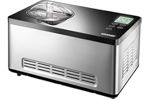 Unold 2074013 Gusto Turbine à Glace Réfrigérante Argent