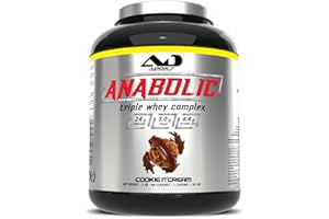 ADDICT SPORT NUTRITION AD Whey Protein Isolate | Protéines Whey Isolate En Poudre | Proteines Musculation Prise De Masse Pour Développement Musculaire | Protéines Haute Qualité | Tri Whey 80% | 2 Kg | Cookie N'Cream