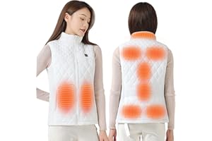 Oneshlee Heizweste Damen, Wärmeweste Elektrisch, Heizjacke Usb, Weste Mit Heizung, Warme Weste Beheizt, Heated Vest Einstellbar Temperatur Für Outdoor Jagd