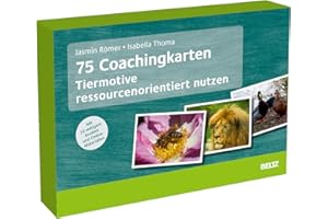 75 Coachingkarten Tiermotive ressourcenorientiert nutzen: Mit 32-seitigem Booklet und Online-Materialien