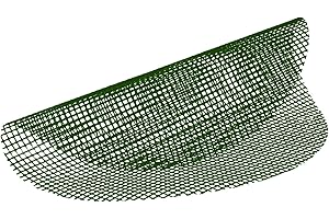 CLGarden Gitternetz rund 40cm für ø 66cm GFK Springbrunnendeckel 90L Springbrunnenbecken Laubfanggitter Schutzgitter Gartenbrunnen Zierkies Gitter