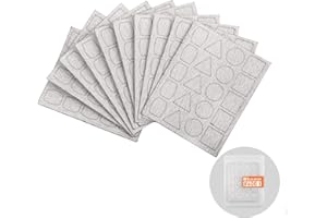 Bucasso Carta vetrata per levigatrice a penna PLH-1000, PLH-2000, 180 grane, 10 pezzi con ogni 20 tamponi (400)