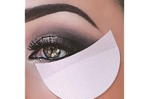 HAORQEE 30 PCS Eyeshadow Pads Eyeliner Tape Eye Make-Up Shield Protector Eye Shadow Stencil Tool for Women Eye Makeup, Eyelash Extension