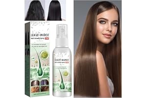 DEPPLOO Serum z wodą ryżową, woda ryżowa, serum do włosów, naturalny spray do wzrostu włosów, sfermentowane serum z wodą ryżową, serum do wzrostu włosów, do przerzedzania włosów i wypadania włosów (2 szt.)