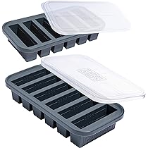 Souper Cubes siliconen vriesvorm: set van 2 stuks 250ml extra grote Souper Cubes siliconen vriesvorm: set van 2 stuks 250ml extra grote