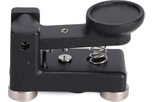 Morsekod nyckel, QU-4525 magnetisk adsorptionsbas ABS kompakt CW morsekod hållbar med fotkuddar för kortvågsradio