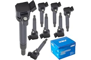 KSU Ignition Coil pack Compatible with Lexus Sc430 Gx470 Gs430 Lx470 Ls430 Toyota Land Cruiser Tundra Sequoia 4runner 4.3L 4.7L V8 （pack of 8) UF230 9091902230