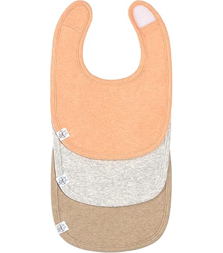 Babero De Algodón Pima Impermeable De Tres Pack GENERICO