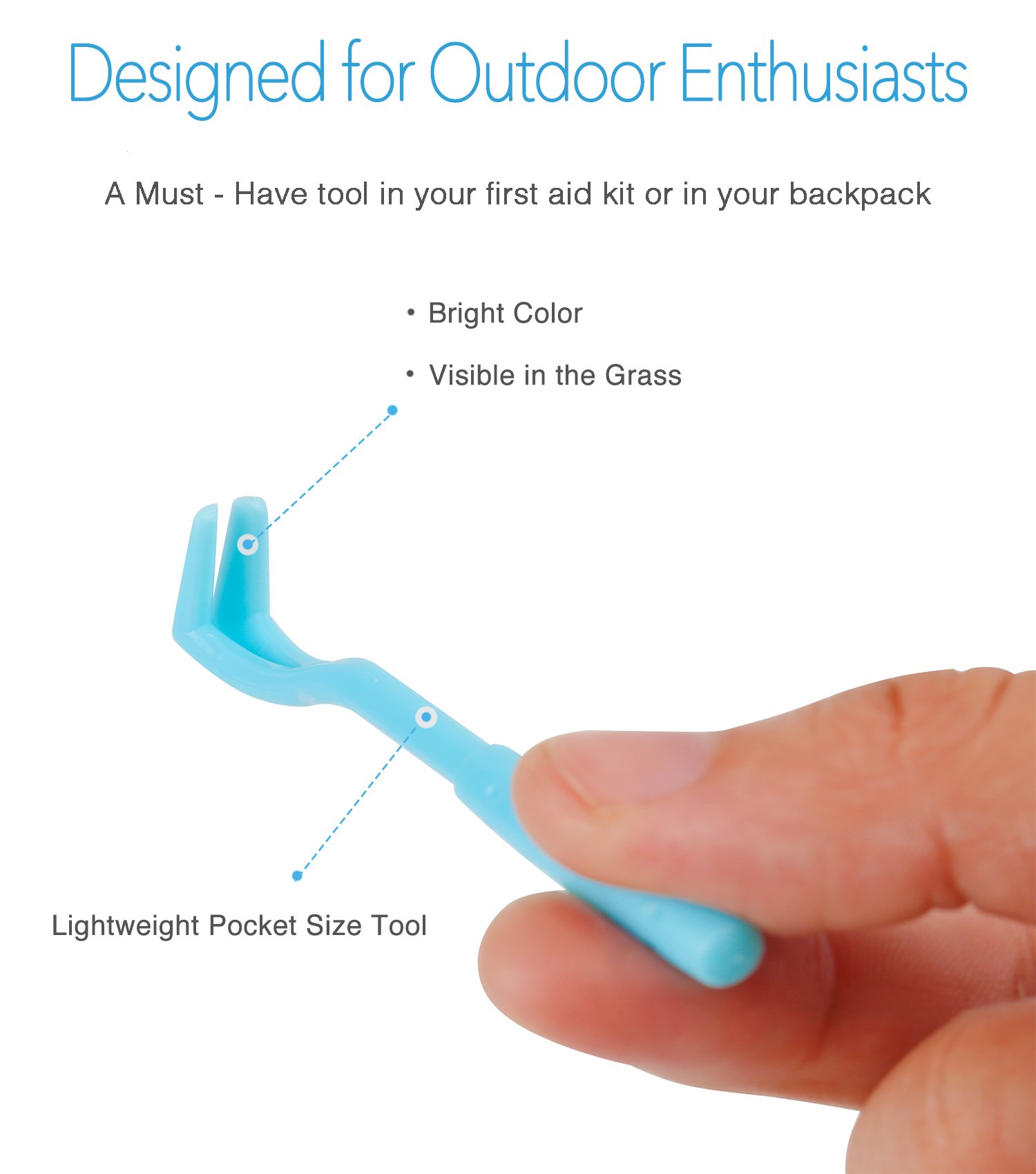 MORA PETS Tick Remover Tick Removal Twister Tool for Dogs, Cats and