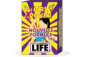 Blackrock Games Smile Life Extension Girl Power - Jeu de Cartes et d'ambiance - 12 Ans et Plus - nécessite Le Jeu Smile Life pour être jouée, Violet