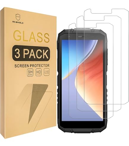 REY Bildschirmschutz Für DOOGEE S41 Plus/MAX/PRO/T – 2 Stück, Gehärtetes Glas 9H+, Kratzfest