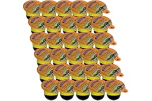 PRO DISTRI BORGES | 30 Coupelles de Vinaigrette au Vinaigre Balsamique | Portions Individuelles de 20 ml