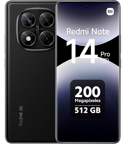 Xiaomi Redmi Note 8 Pro Smartphone,Negro 6GB RAM 64GB ROM