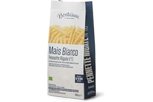 Bontasana· Pennette 100% Farina Di Mais Bianco- Pasta Senza Glutine, Trafilata A Bronzo Ed Essiccazione Lenta A Bassa Temperatura con le fondamenta di una Pasta Biologica Italiana- 250gr