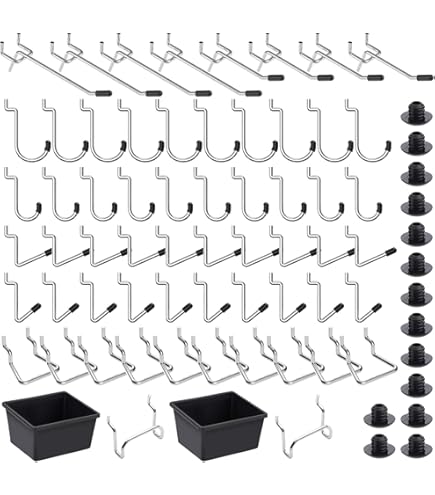 20-teiliges Stecktafel-Organizer Set - Aufbewahrung Für Garage & Werkstatt