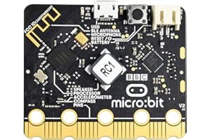 Waveshare BBC Micro:bit V2 Processore aggiornato Altoparlante e microfono integrati con logo sensibile al tocco