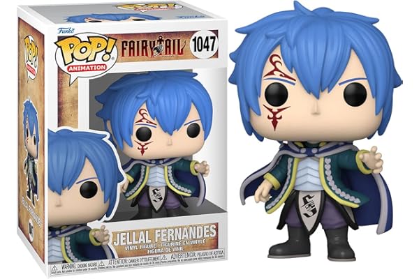 Funko Pop! Animation: Fairy Tail - Jellal Fernandes - Figurine en Vinyle à Collectionner - Idée de Cadeau - Produits Officiels - Jouets pour Les Enfants et Adultes - Anime Fans