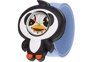 Stands Out, Supplying Outstanding Gifts Wacky Watch Sealife Design Slapwatch Fast Fit Kids Childrens Silicone Watch Band Learn to Tell The Time Unisex Instant Fit Any Size