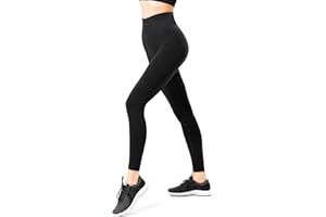 Leamel High Waisted Full Length Soft Opaque Leggings Light Control Super Stretch Comfort Workout Gym Yoga Perfect Casual Women's Leggings