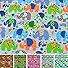 Produktbild Baumwoll-Stoff "Julia - Bunte Elefanten" hochwertiger Kinder-Stoff / Meterware ab 50cm / MX (4. Grau)