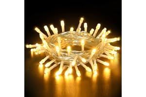 Ciepłe białe światełka, dalugo 30 diod LED, ciepła biel, baterie z timerem, łańcuch świetlny do wewnątrz i na zewnątrz, dekoracje świąteczne