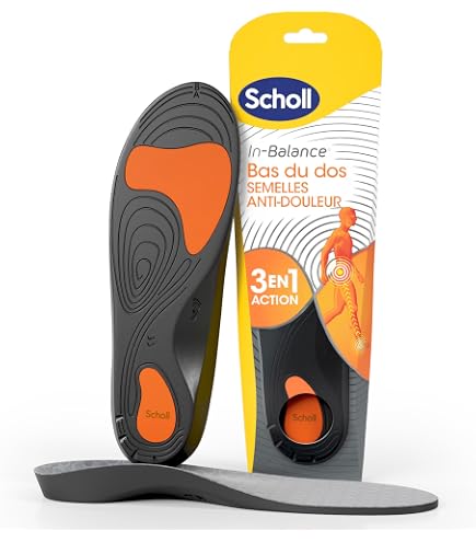 Ruikdly Semelles Orthopédiques Anti-Douleur - Soulagement Épine Calcanéenne, Fasciite Plantaire, Pieds Plats - Semelles Silicone + EVA Pour Hommes Et Femmes (Pointure 41-45)