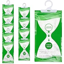 Deumidificatori Armadio 100g - 10 Sacchetti Assorbi Umidit&agrave; Con Indicatore