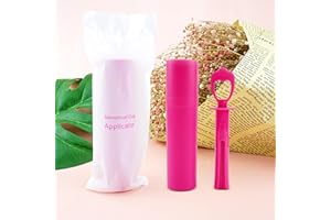 YAWDIL Herramienta aplicadora de copa menstrual para copa menstrual, cómoda y fácil inserción, compatible con la mayoría de copas menstruales, copa menstrual reutilizable