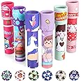 SAMVARDHAN 1pcs Magic Kaleidoscope Toy for Kids Adults 3D Mirror Lens Kaleidoscope Party Favors Stretchable & Rotated Long Classic Kaleidoscope Educational Science Developmental Toy