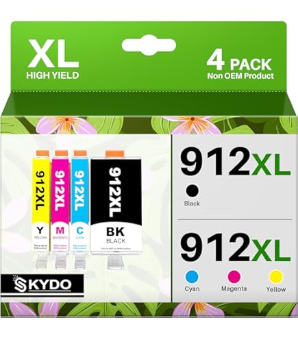 912XL Druckerpatronen Kompatibel für HP 912XL 912 XL Multipack für HP