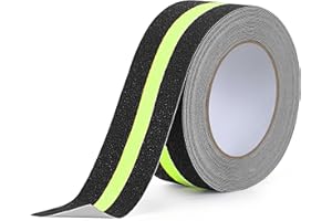 OQingluan Anti Slip Tape for Steps, 5cm*10m, Glow in The Dark Anti Slip Tape, High Traction Safety Tape, Non Slip Adhesive Stair Treads, Prevents Children, Elderly and Pets from Slipping and Falling