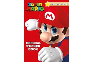Super Mario Official Sticker Book: An official Mario sticker activity book – perfect for kids and fans of the video game!