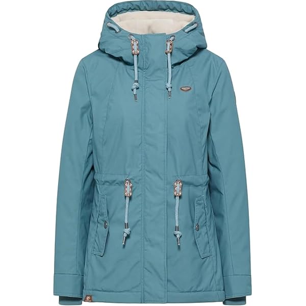 Veste D'hiver Ragwear Canny Pour Femme - Parka Matelassée Avec Capuche, XS à 6XL