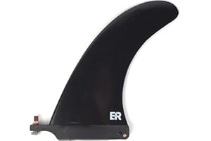 ‎EISBACH RIDERS Eisbach Riders SUP Longboard Single Finne US-Box - Stand Up Paddling Center Fin mit Finnenschraube - Hard- und Inflatable Boards