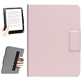 HoYiXi Universal Case for 6.8 inch 7 inch Kindle eReader. Compatible with Paperwhite 2024-2019/KoboPocketbookTolinoSonyElastic Rope Case Protective Cover for 6-6.8 E-Book ReaderPink