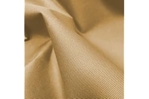 A-Express 20 oz Resistente Tela Impermeabile Tessuto Materiale Spessa Tela 600D Copertura Venduta al metro - Mezzo Metro 50cm x 150cm Beige