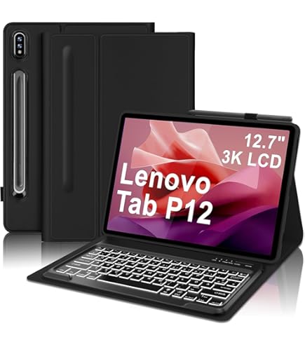 FOGARI Schutzhülle für Lenovo Idea Tab Pro 2025 - Touchpad Tastatur für FOGARI Schutzhülle für Lenovo Idea Tab Pro 2025 - Touchpad Tastatur für