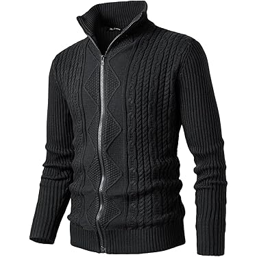 Generic Gebreid vest voor heren, effen, modieus, business