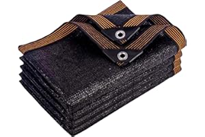 IMSGVIFO Zewnętrzna siatka zacieniająca, siatka zewnętrzna dająca cień 90% UV, siatka zacieniająca z oczkami, tkanina zapewniająca cień na pergolę, do ogrodu, na patio, balkon, do szklarni lub stodoły