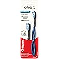 Colgate Keep Manual Toothbrush Whitening Starter Kit - Navy