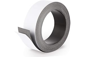 ABSOFINE Taśma Ferro samoprzylepna 500 x 3,5 cm taśma magnetyczna, samoprzylepna, możliwość przycięcia do magnesów, tabliczek, piktogramów, materiał prezentacyjny, tablica suchościeralna