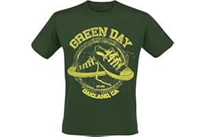 Green Day All Star Männer T-Shirt grün Band-Merch, Bands